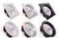 Mobile Preview: DLR-200 Multi-Power LED Downlight mit Wechsel-Front 3000K