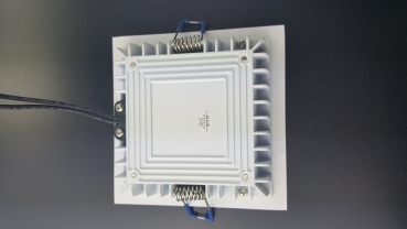 PLS11-110E "flaches" LED Panel mit Backlight Platine - 3000K - Eckig