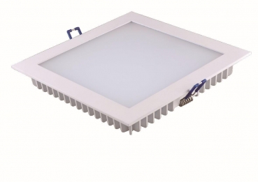 PLS11-110E "flaches" LED Panel mit Backlight Platine - 4000K - Eckig