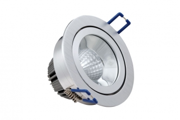 NE 6-80 Hochglanz-Reflektor LED Spot 6 Watt schwenkbar