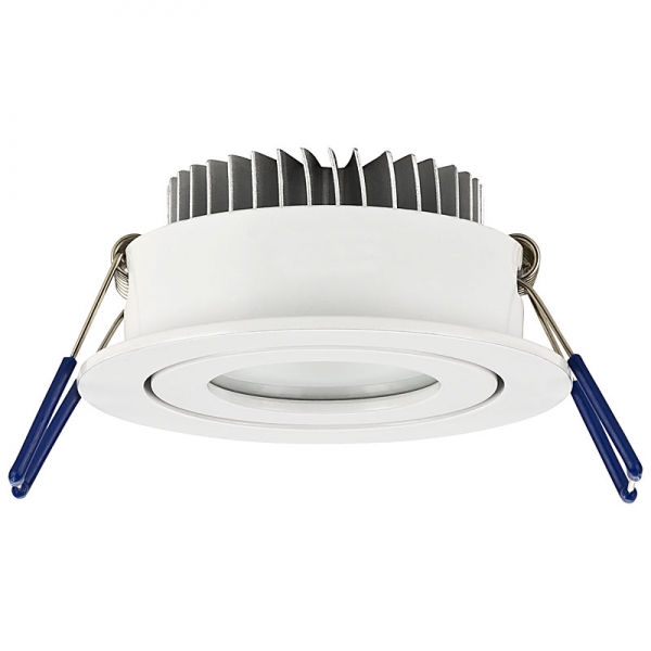 SFL07-68R weißer LED Spot max. 7Watt ~ IP44 ~ 700lm ~ ultraflach 30mm